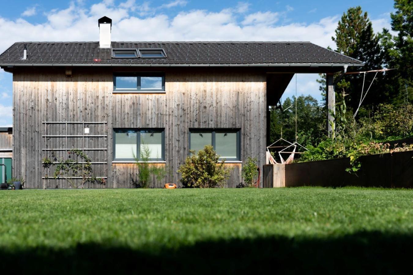 Ferienhaus Bergblick Bregenzerwald Villa Esterno foto